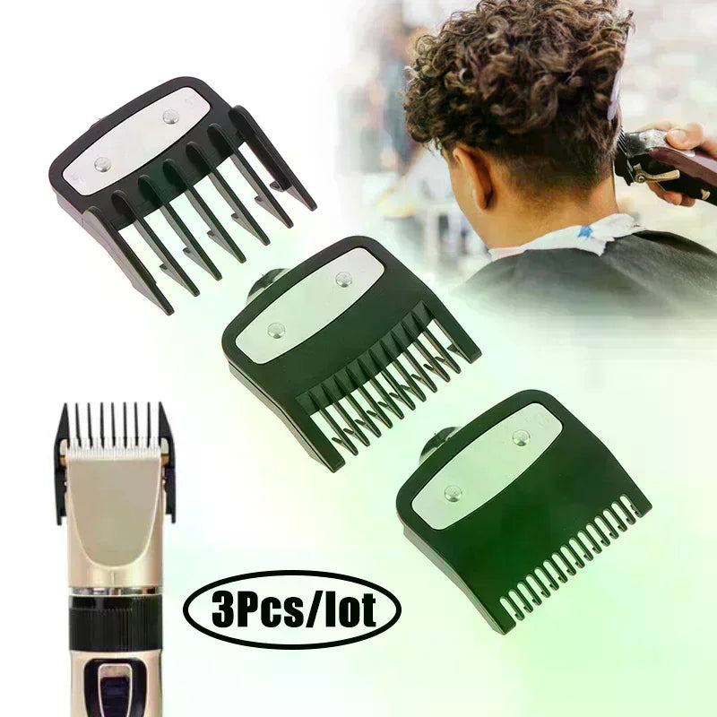 3-Pack Hair Clipper Guard Combs | 1.5mm 3mm 4.5mm Cutting Guides Clipper Guard Combs QXL