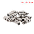 10-Pack RC Pushrod Linkage Stopper Servo Connectors RC Servo Connectors QXL 10pcs D1.3mm