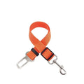Adjustable Dog Car Harness Seat Belt & Safety Lead Clip Pet Car Harness QXL Orange