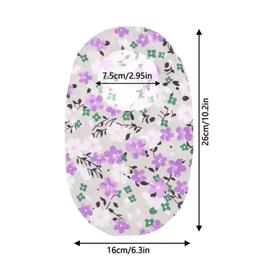Printed Ostomy Bag Cover | Washable Stoma Pouch Protector Ostomy Bag Cover QXL