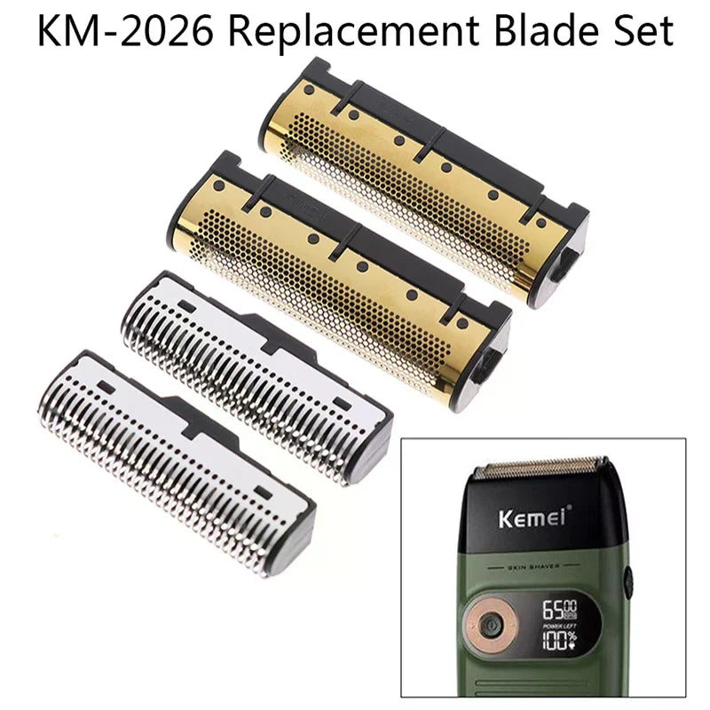 YOVIP KM-2026 Replacement Blade Set | Clipper Cutting Head Clipper Replacement Blades QXL