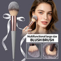 KOSSHOW Large Blush Brush – Tri-Color Gradient Bronzer Highlighter Blush Makeup Brush QXL Default Title