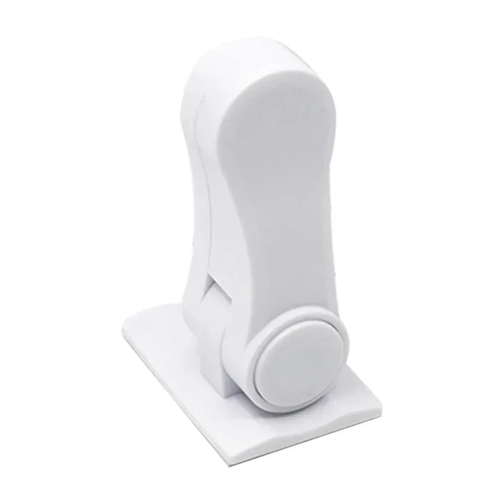 Child Safety Cabinet & Door Locks | Baby-Proof Latch Baby Safety Lock QXL B188 White-1pcs