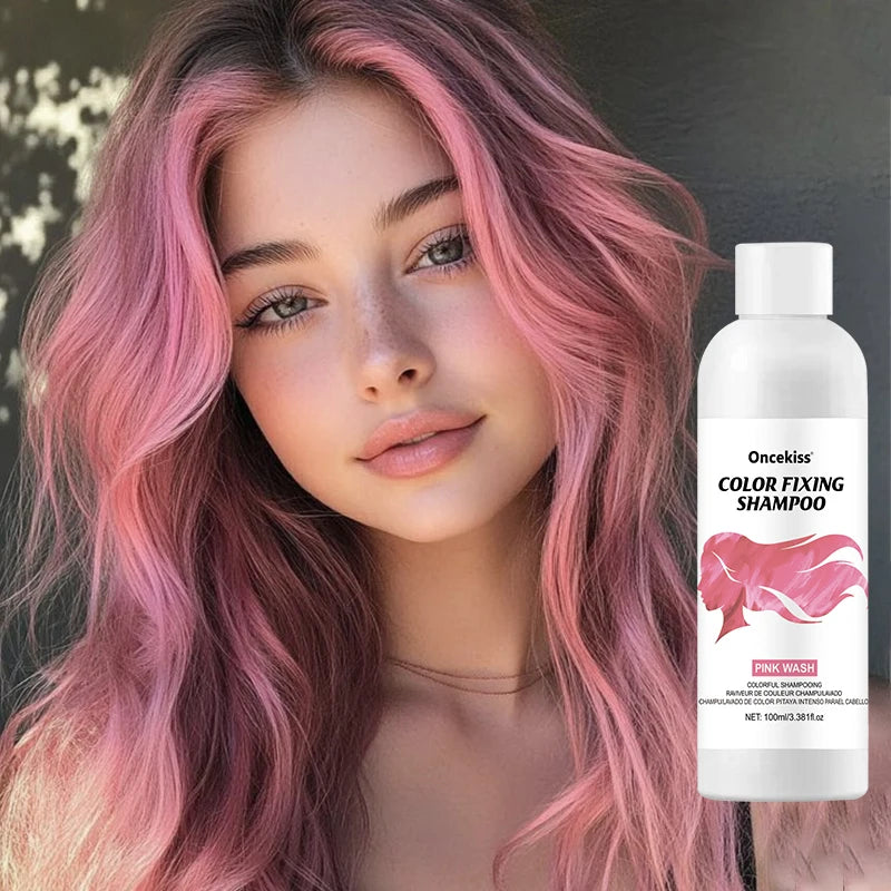 Purple Toning Shampoo – Color Depositing & Gray Blending 100ml Color Depositing Shampoo QXL