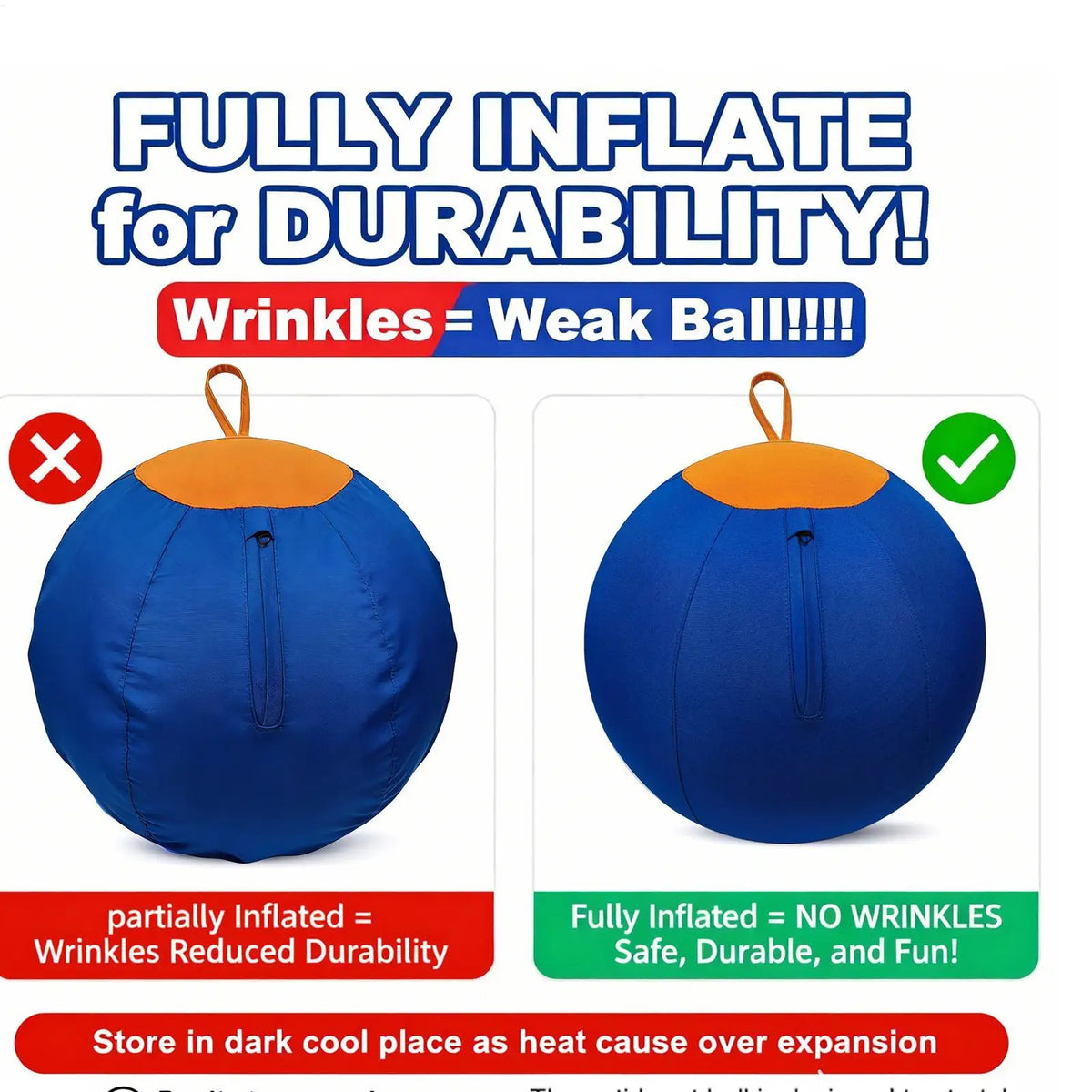 Large Dog Herding Ball – Interactive PVC Training & Play Toy Dog Herding Ball QXL