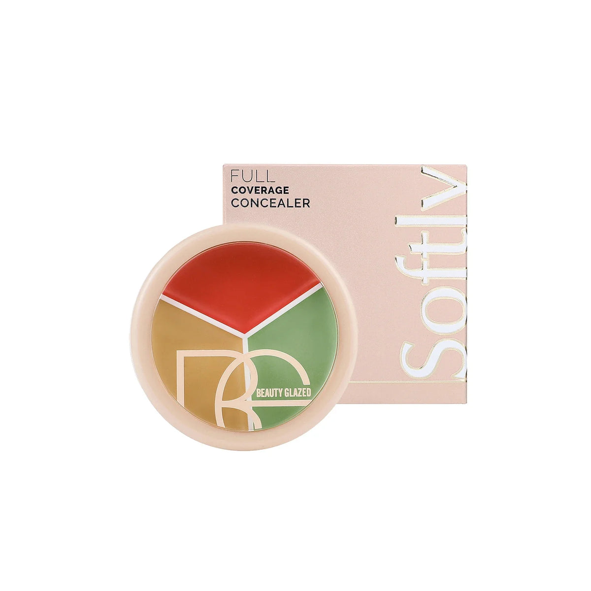 Beauty Glazed 3-in-1 Color Correcting Concealer Palette Concealer Palette QXL 402