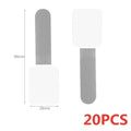 Reusable Nylon Cable Ties | Wire Organizer Straps 5/10/20-Pack Cable Organizer Ties QXL 20PCS Grey