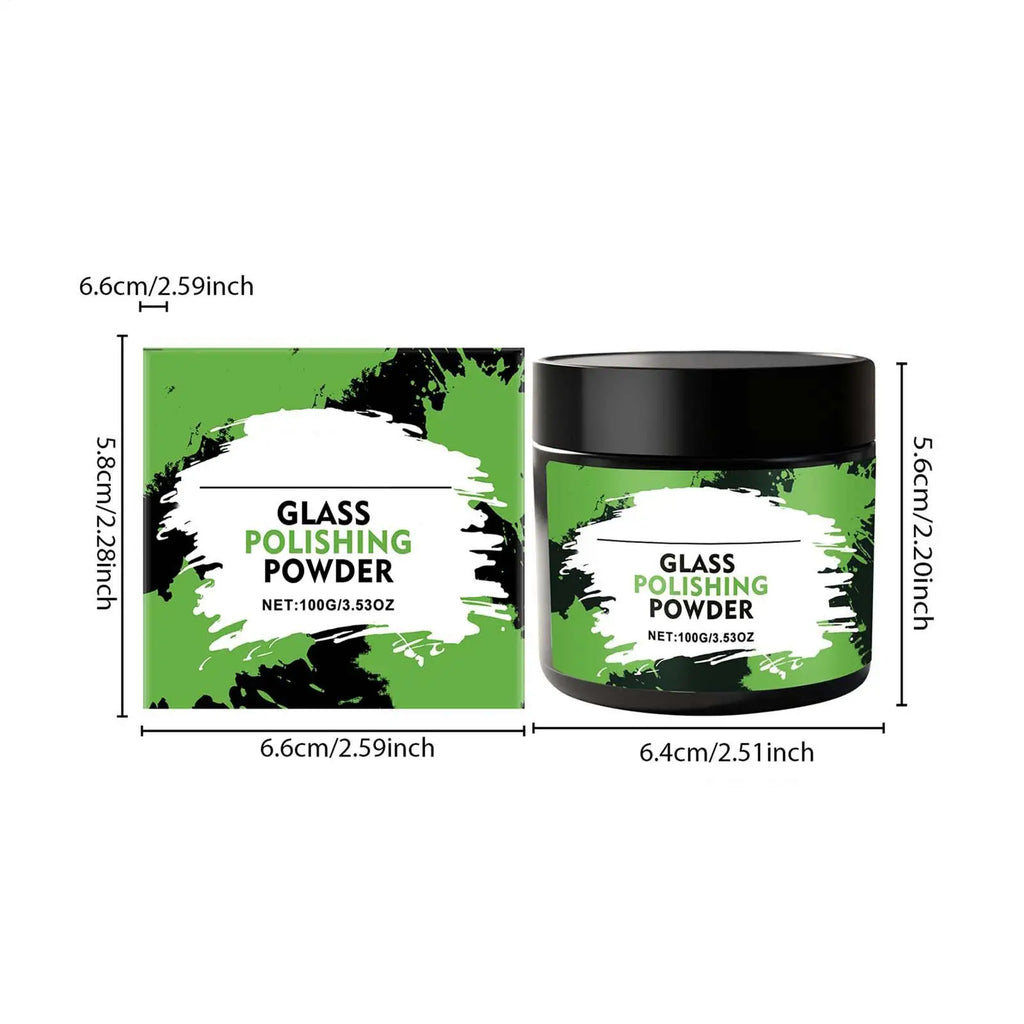 Glass Polishing Powder – Windshield Scratch & Clarity Restorer Glass Polishing Powder QXL