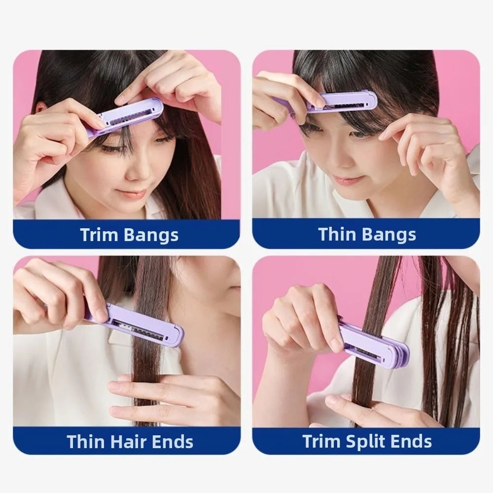 Mini Bangs Cutting Comb | Portable Hair Trimmer Tool Hair Cutting Comb QXL