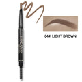 Double-Ended Waterproof Eyebrow Pencil | 5 Shades & Spoolie Eyebrow Pencil QXL 04
