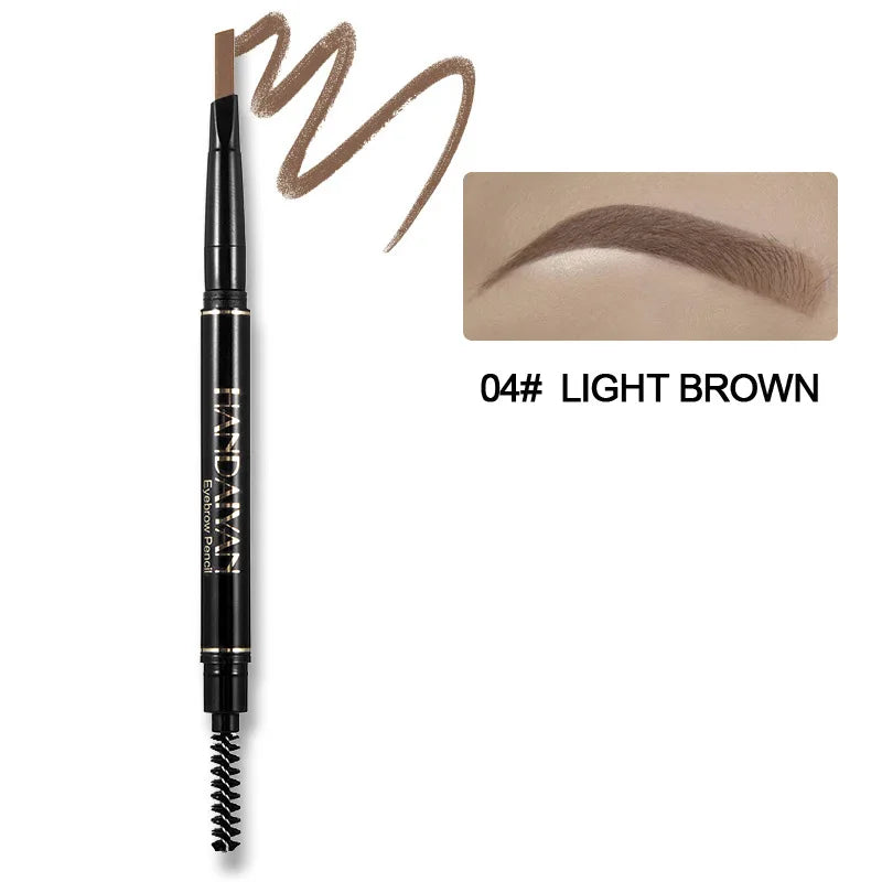 Double-Ended Waterproof Eyebrow Pencil | 5 Shades & Spoolie Eyebrow Pencil QXL 04