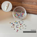 Mixed Crystal Nail Rhinestones | Pointed-Base DIY Gem Set Nail Art Rhinestones QXL 3