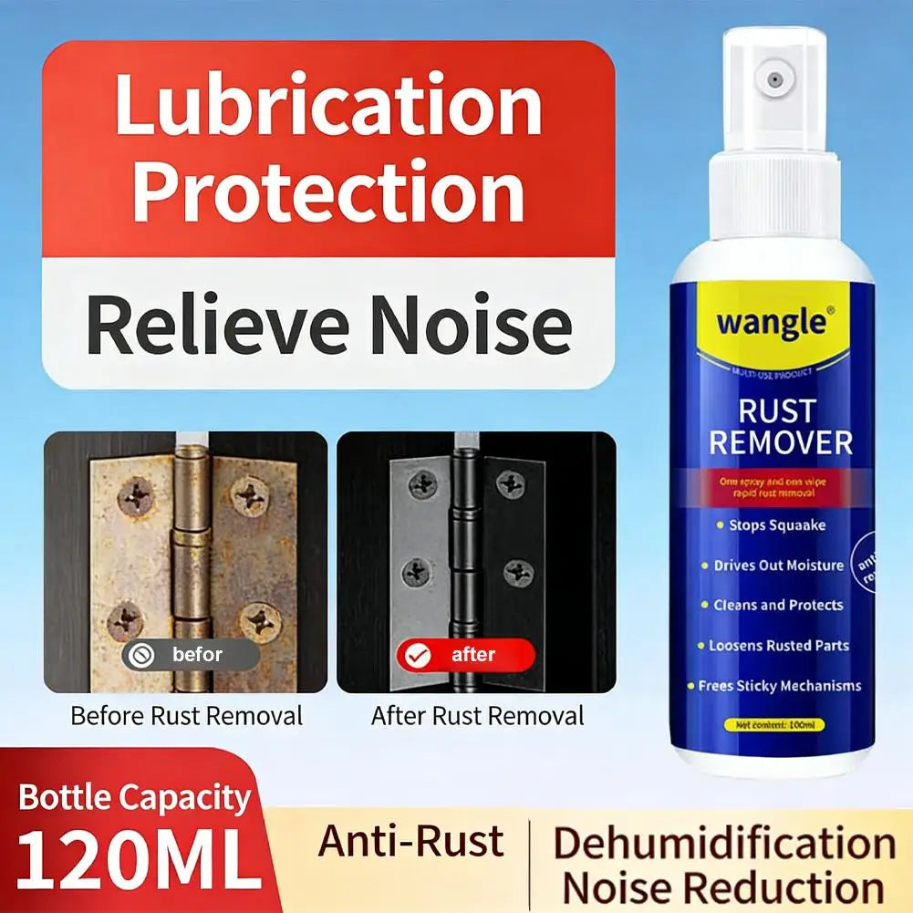 Anti-Rust Lubricant Spray 100ml | Rust Remover & Protector Rust Remover Spray QXL 100ml