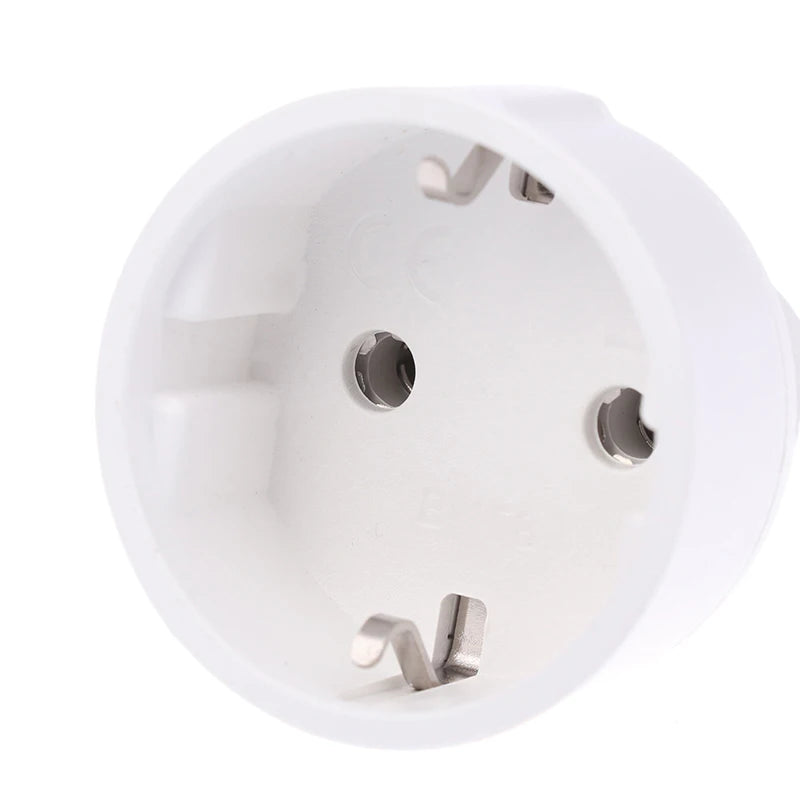 Swiss to French EU Plug Adapter | Type J 3-Pin Converter Plug Adapter Converter QXL