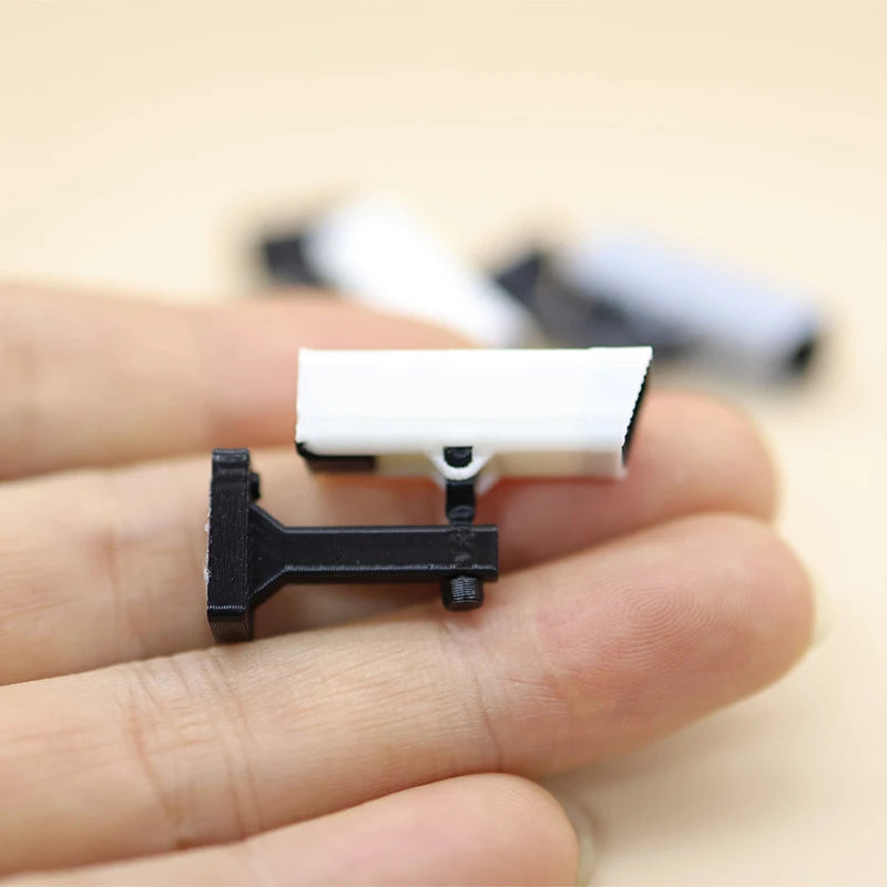 1:12 Dollhouse Mini Surveillance Camera Model | Resin Decor Dollhouse Miniature QXL