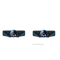 Rechargeable EMS Abdominal Trainer Belt | Home Workout EMS Ab Trainer Belt QXL A4-2 arms