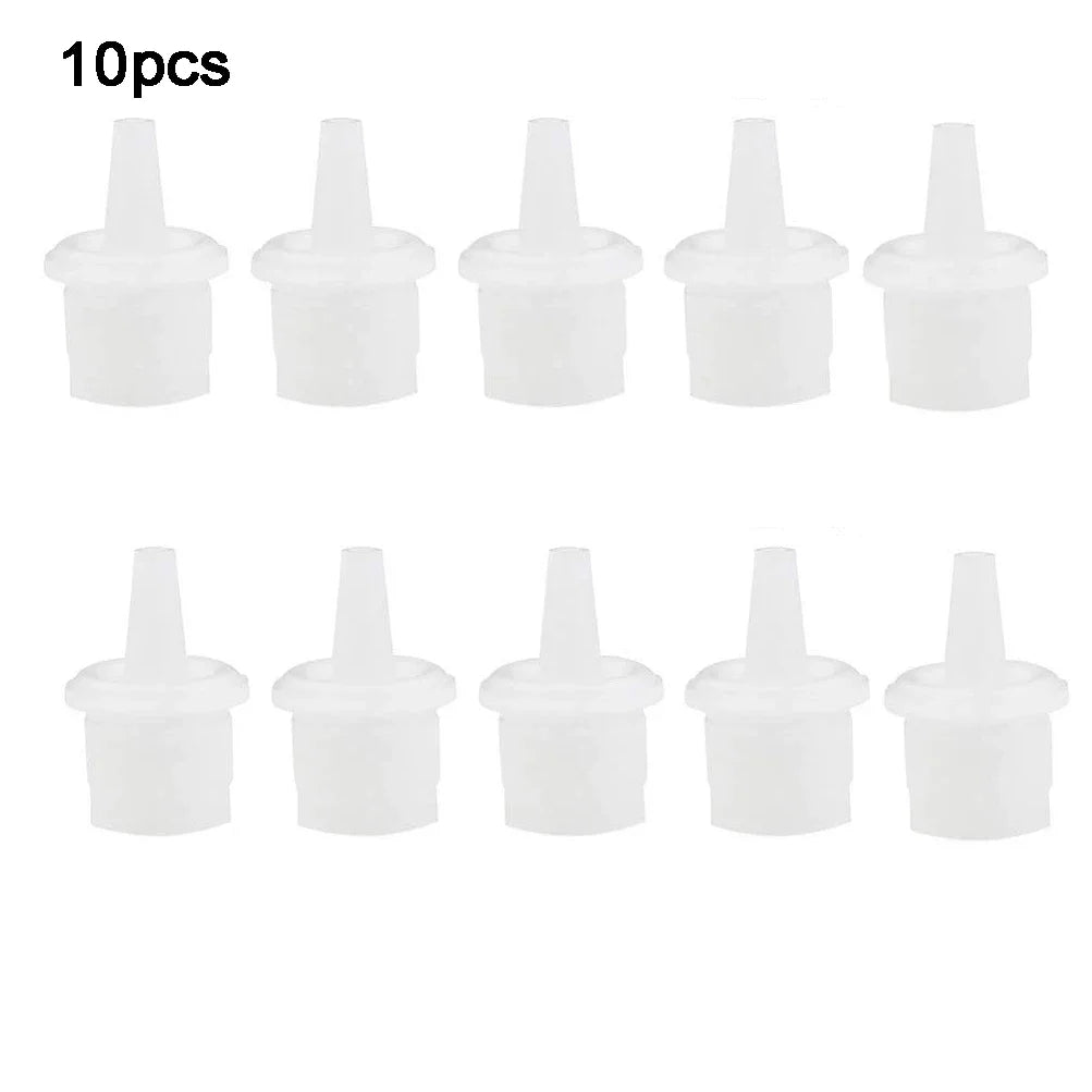Eyelash Glue Nozzle Caps | Anti-Clog Replacement Tips 10/20-Pack Lash Glue Nozzle Cap QXL M95 10pcs