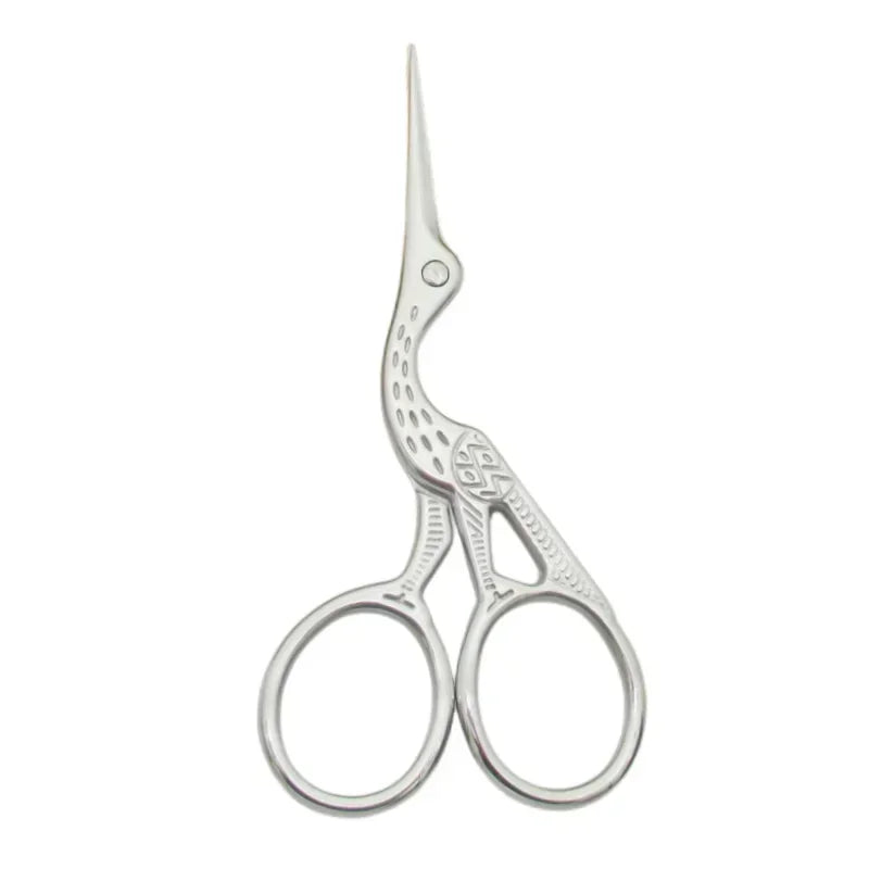 Stainless Steel Nose, Ear & Eyebrow Scissors | Round Tip Grooming Scissors QXL