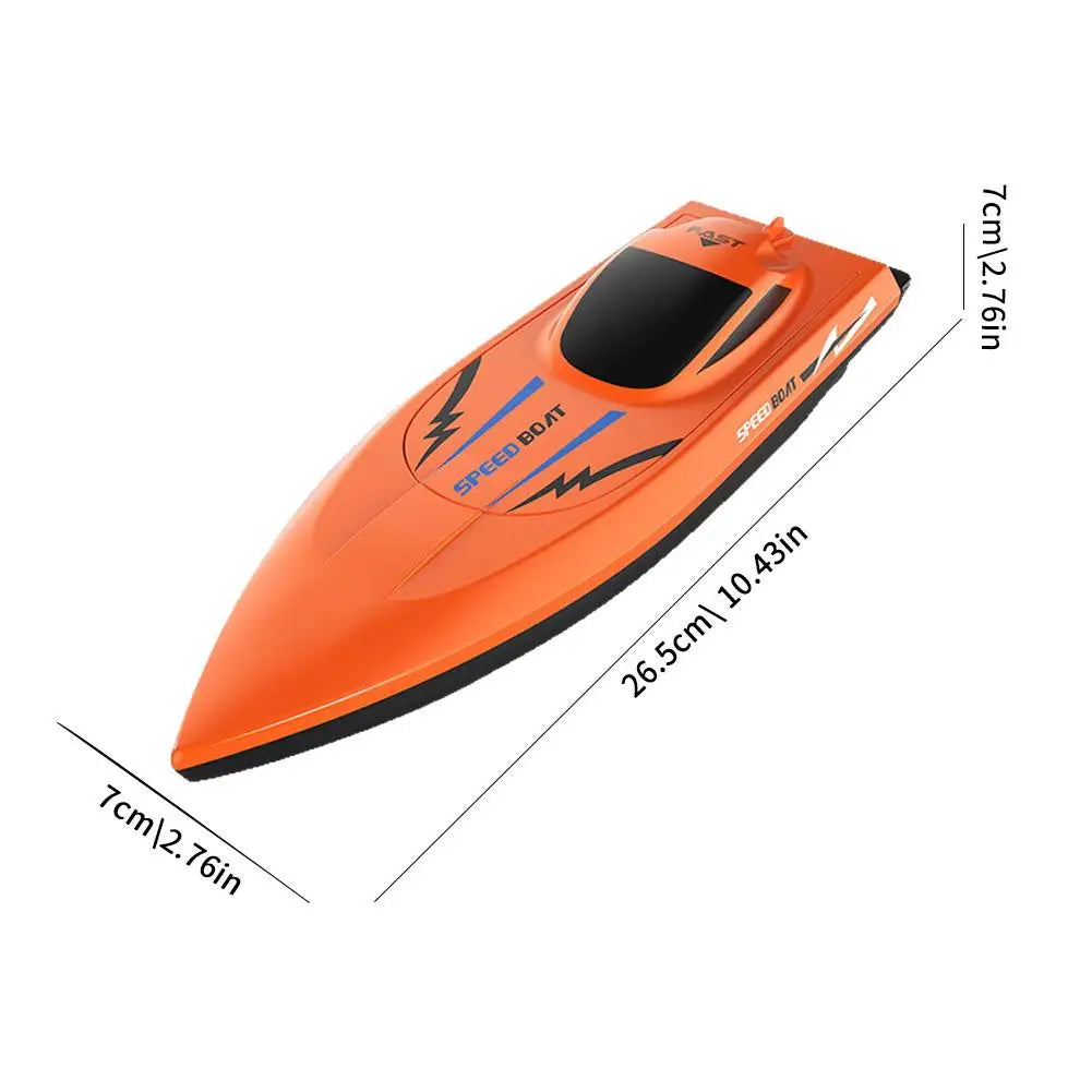 RC Speed Boat for Kids 6+ | Dual Motor Remote Control Toy RC Boat Toy QXL