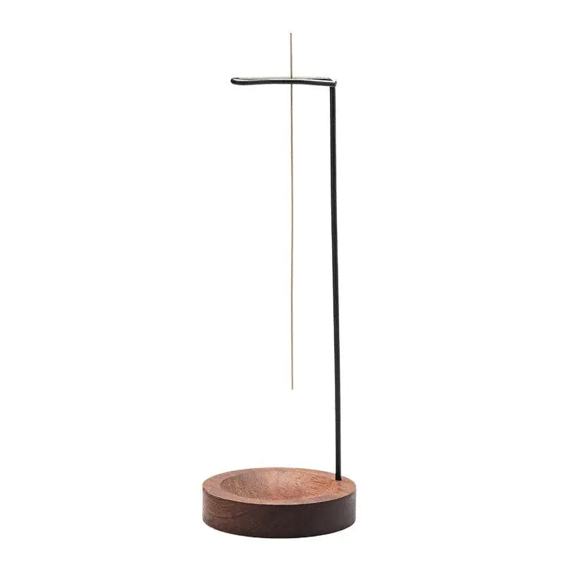 Upside Down Incense Burner Stick Holder | Wood & Metal Decor Incense Holder QXL