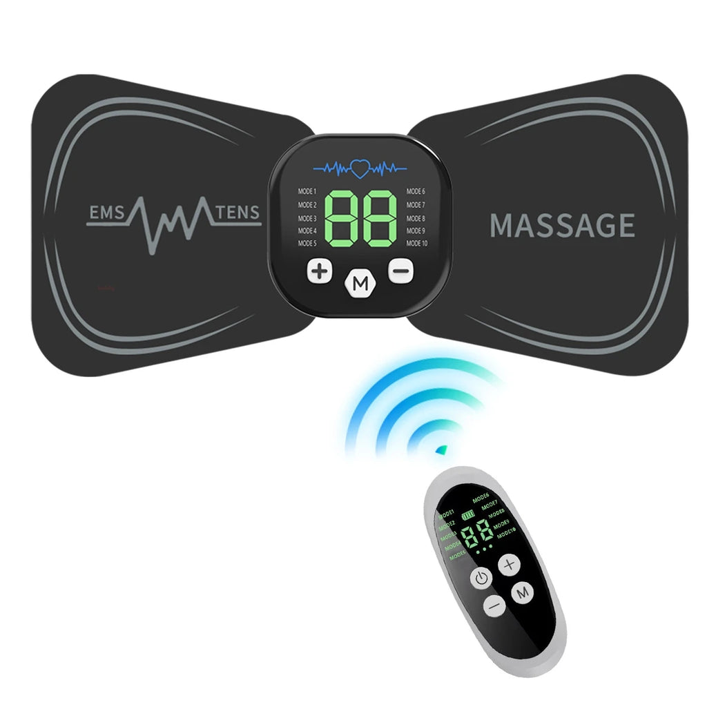 EMS Neck Massager Rechargeable | Pulse Muscle Relaxation Device EMS Neck Massager QXL A3-