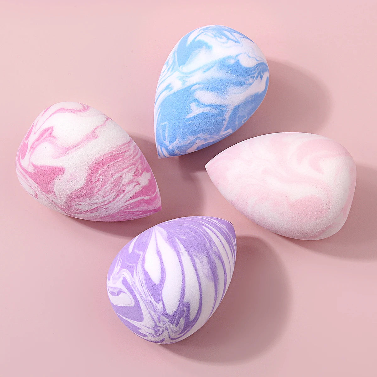 KOSSHOW 4-Pack Latex-Free Makeup Sponges | Wet & Dry Blender Makeup Blending Sponge QXL