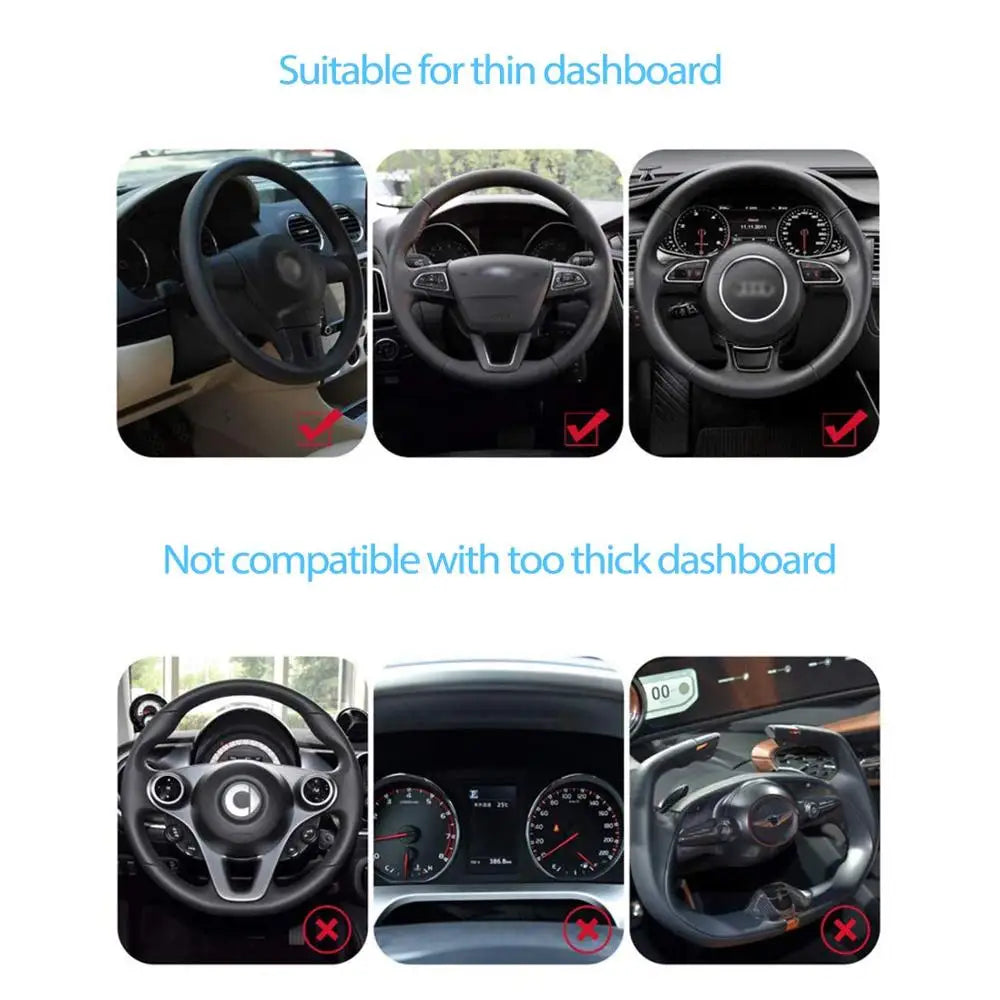 Universal Car Dashboard Phone Mount Clip Holder – GPS Navigation Car Phone Mount QXL
