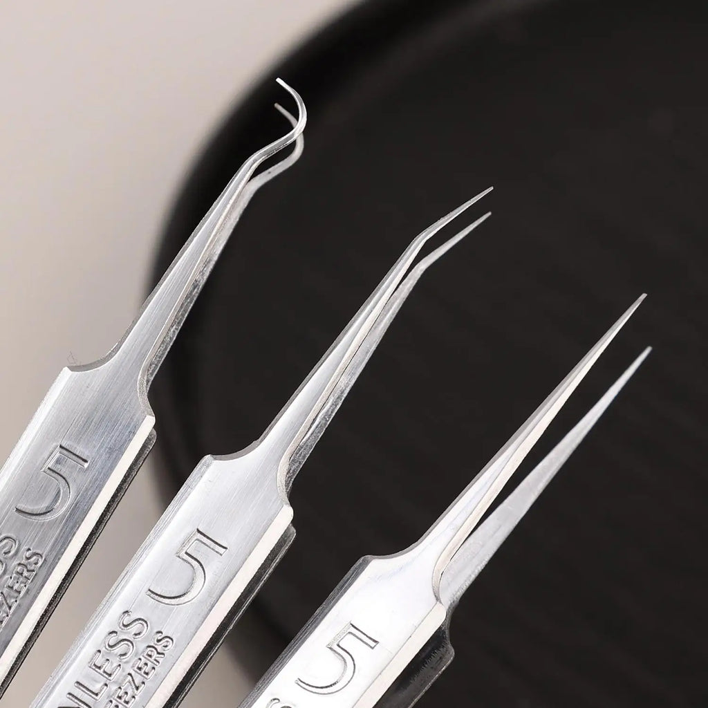 Stainless Steel Blackhead Comedone Extractor Set 3/5/8 Piece Comedone Extractor Set QXL
