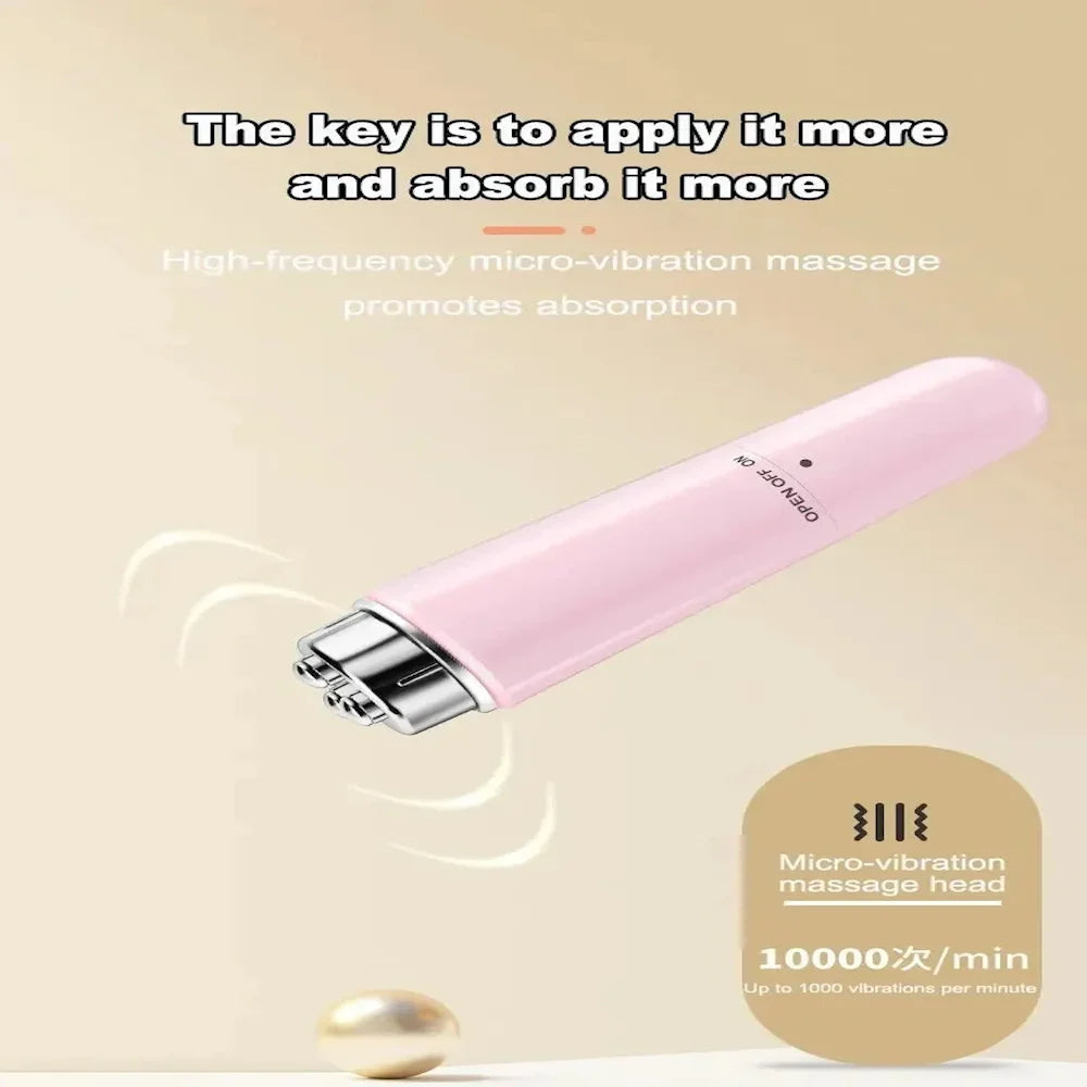 4-in-1 Electric Eye Massager | Micro-Vibration Beauty Wand Electric Eye Massager QXL