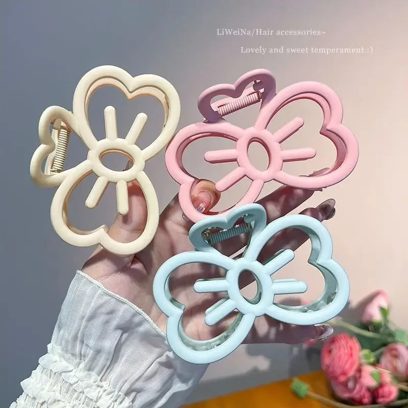 Sweet Candy Bow Claw Hair Clip | Fashion Crab Clip for Women Claw Hair Clip QXL