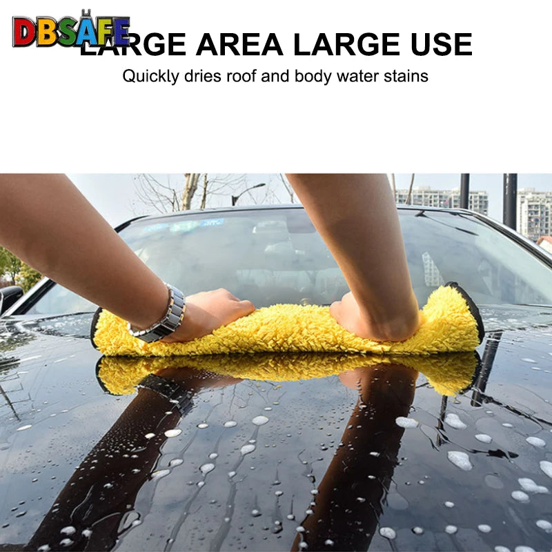 Microfiber Car Wash Detailing Towel | Lint-Free Drying Cloth Car Detailing Towel QXL