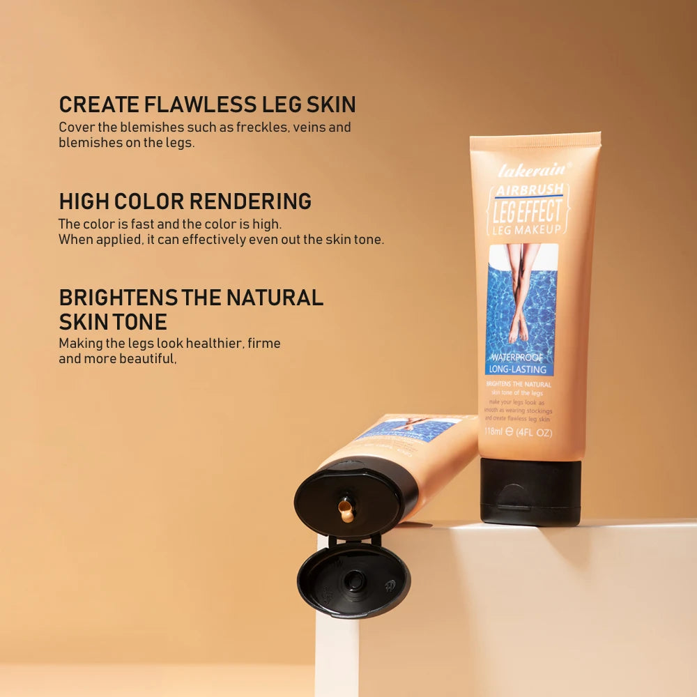 Waterproof Leg & Body Foundation | Full Coverage 118ml Body Foundation QXL