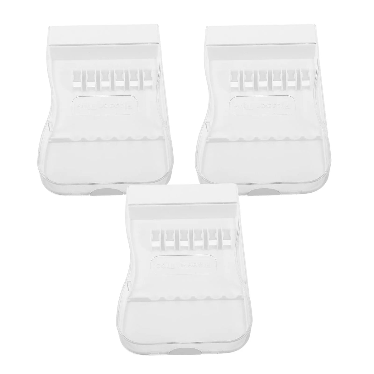 3-Pack Water Flosser Tips Case | 6-Slot Travel Organizer Box Flosser Tips Organizer QXL