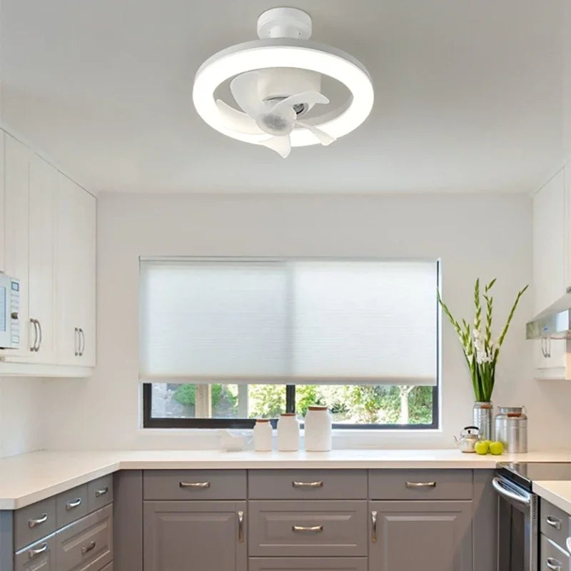 Dreamburgh 60W Ceiling Fan Light | 3-Speed Dimmable Remote E27 Ceiling Fan Light QXL