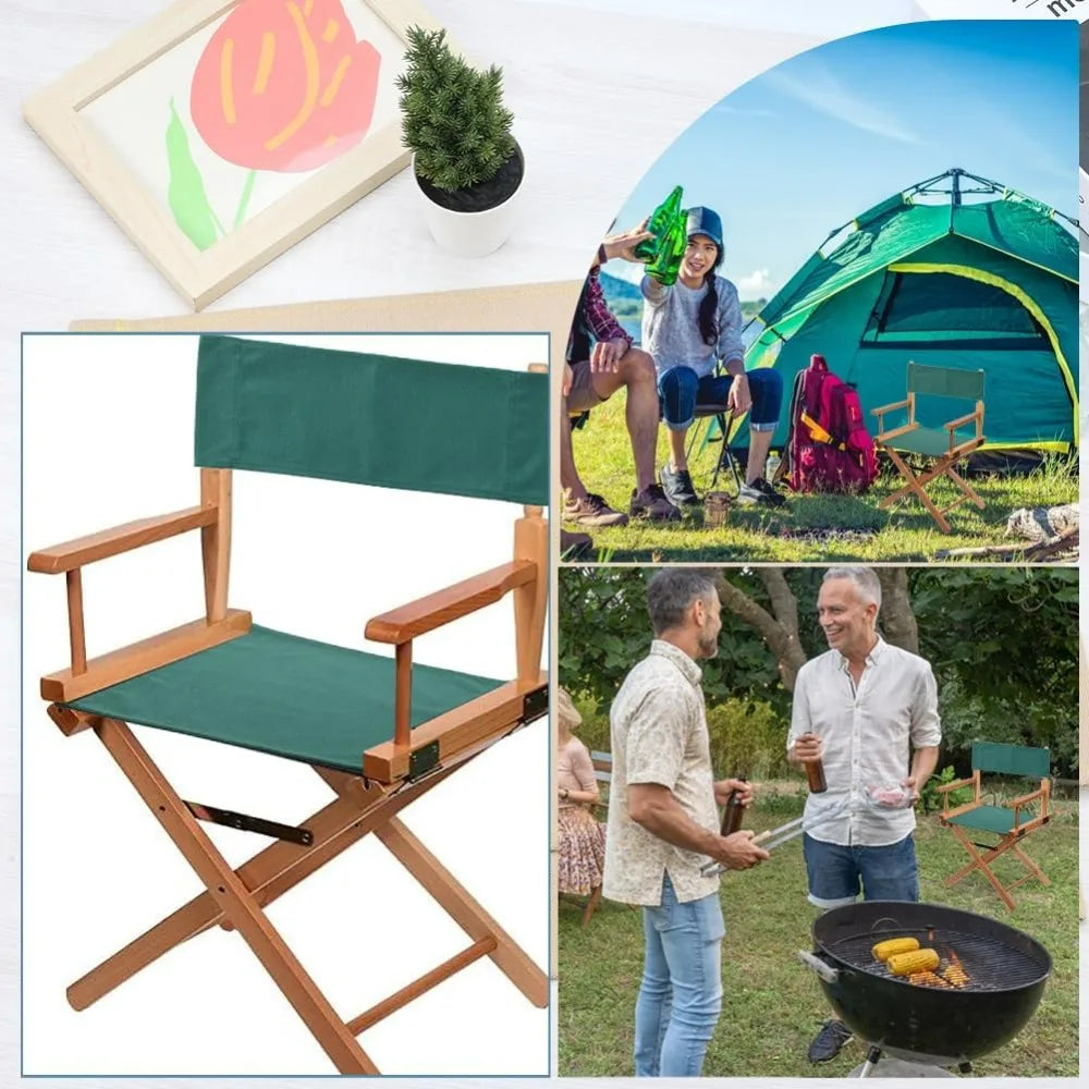 Director Chair Canvas Replacement – Seat & Back + Wood Sticks Chair Canvas Replacement QXL