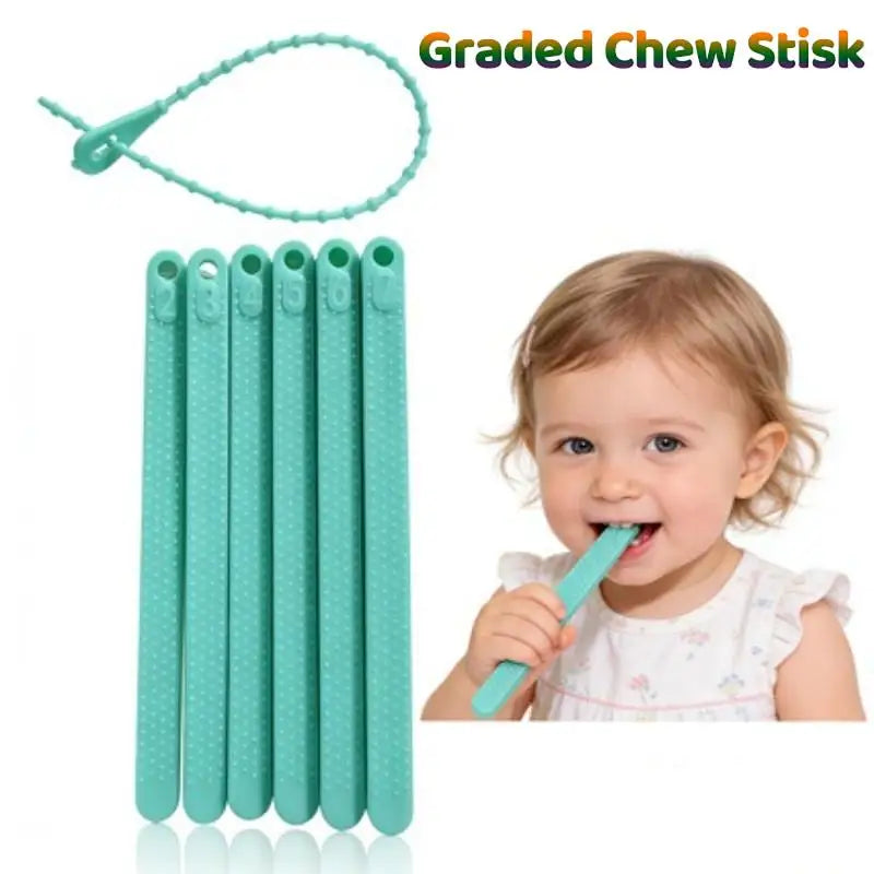 6-Pack Jaw Bite Blocks Tongue Muscle Trainer | Speech Therapy Jaw Muscle Trainer QXL