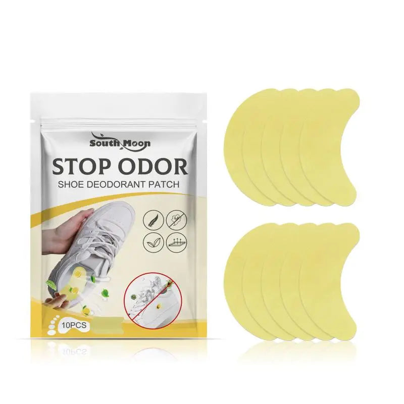 10-Pack Shoe Deodorant Inserts | Lemon & Mint Freshener Patches Shoe Deodorant Inserts QXL