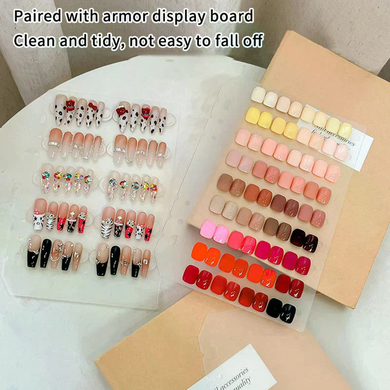 60/66-Pc Double-Sided Nail Display Tape | False Nail Tips Nail Display Tape QXL