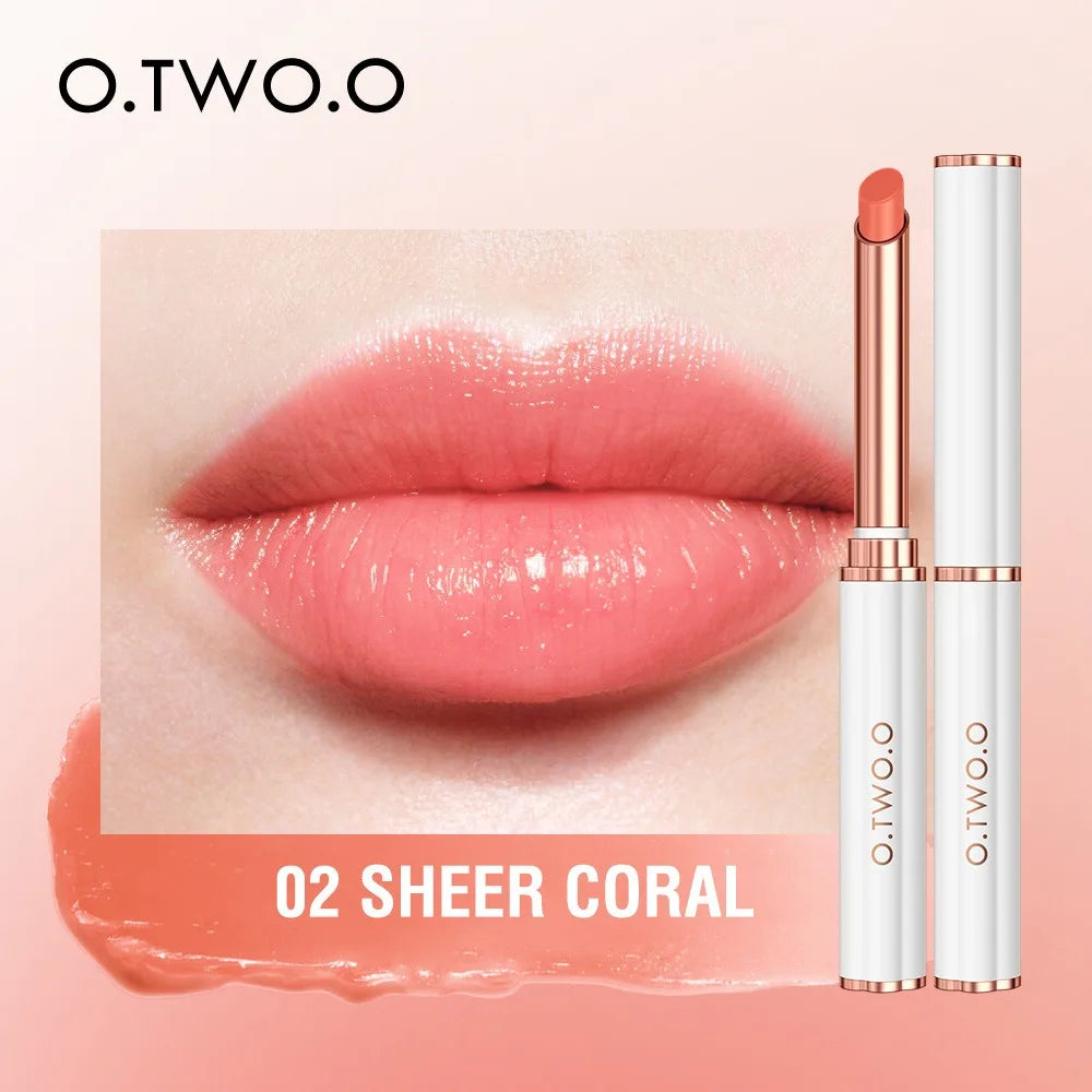 O.TWO.O Hydrating Lip Gloss | Moisturizing Long-Lasting Lipstick Lip Gloss QXL