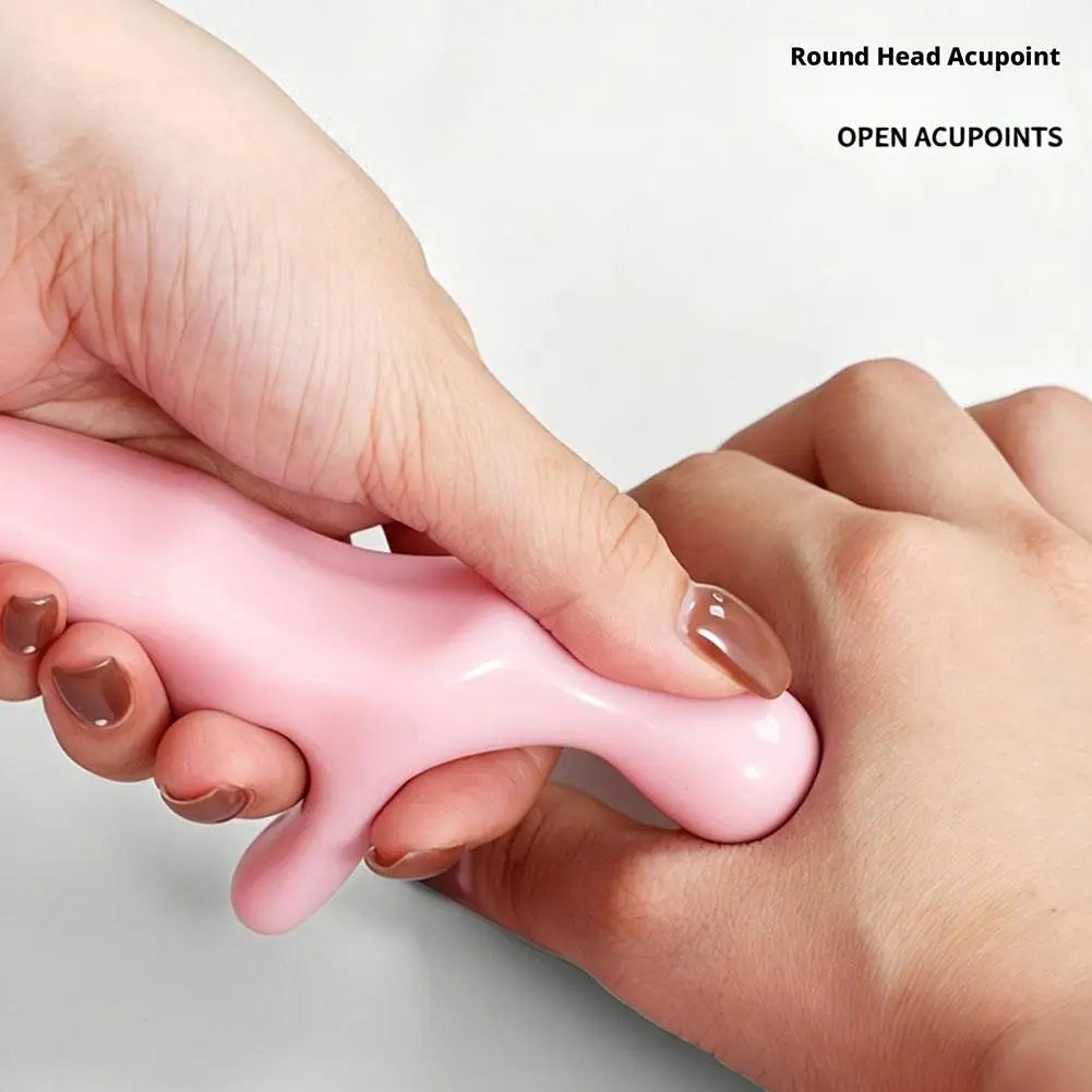 Triangular Gua Sha Foot Massage Cone | Reflexology Acupoint Tool Reflexology Massage Tool QXL