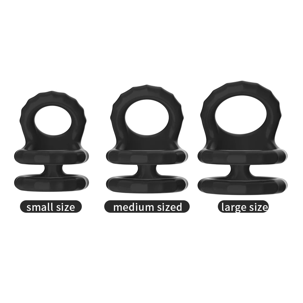 Flexible Silicone Male Training Ring | S/M/L Reusable Silicone Training Ring QXL