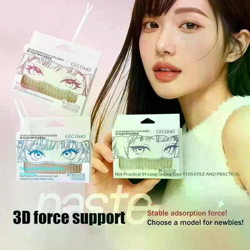 Invisible Double Eyelid Tape – 240 Lifting Strips & Tools Eyelid Tape Strips QXL