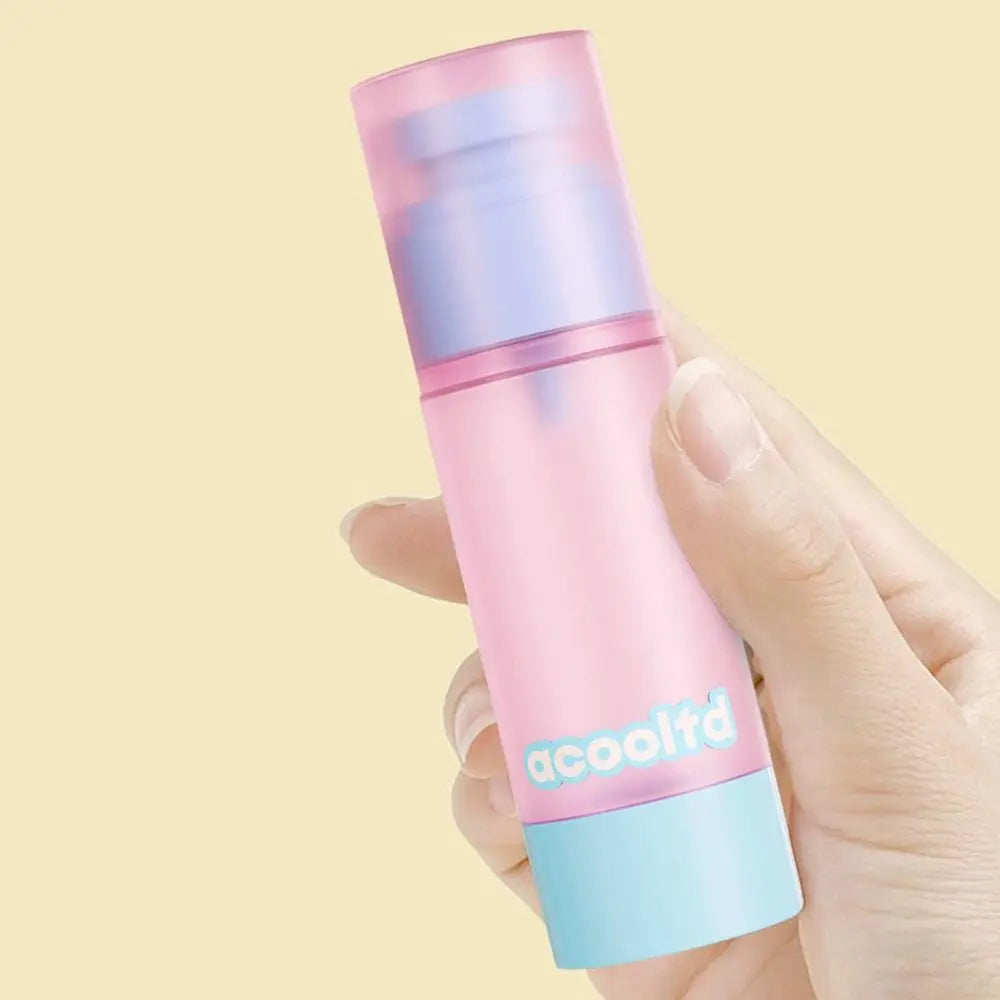 Travel Vacuum Pump Bottles 30ml & 80ml | Refillable Skincare Travel Pump Bottle QXL