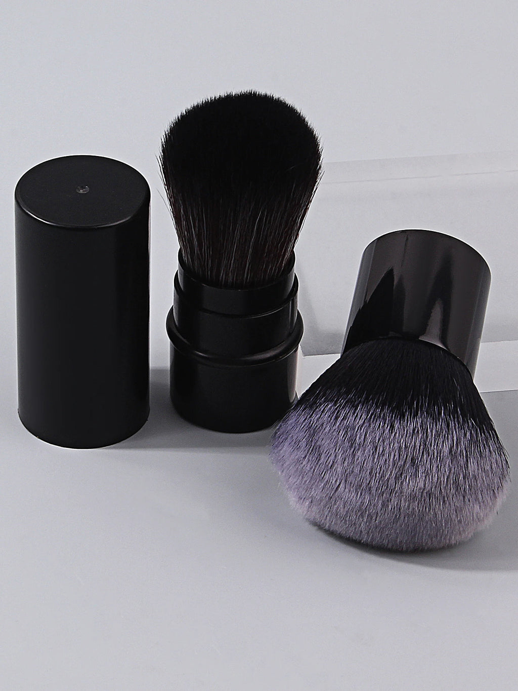 2-Pack Extendable Nail Dust Brush with Cover | Soft Bristle Nail Dust Brush QXL