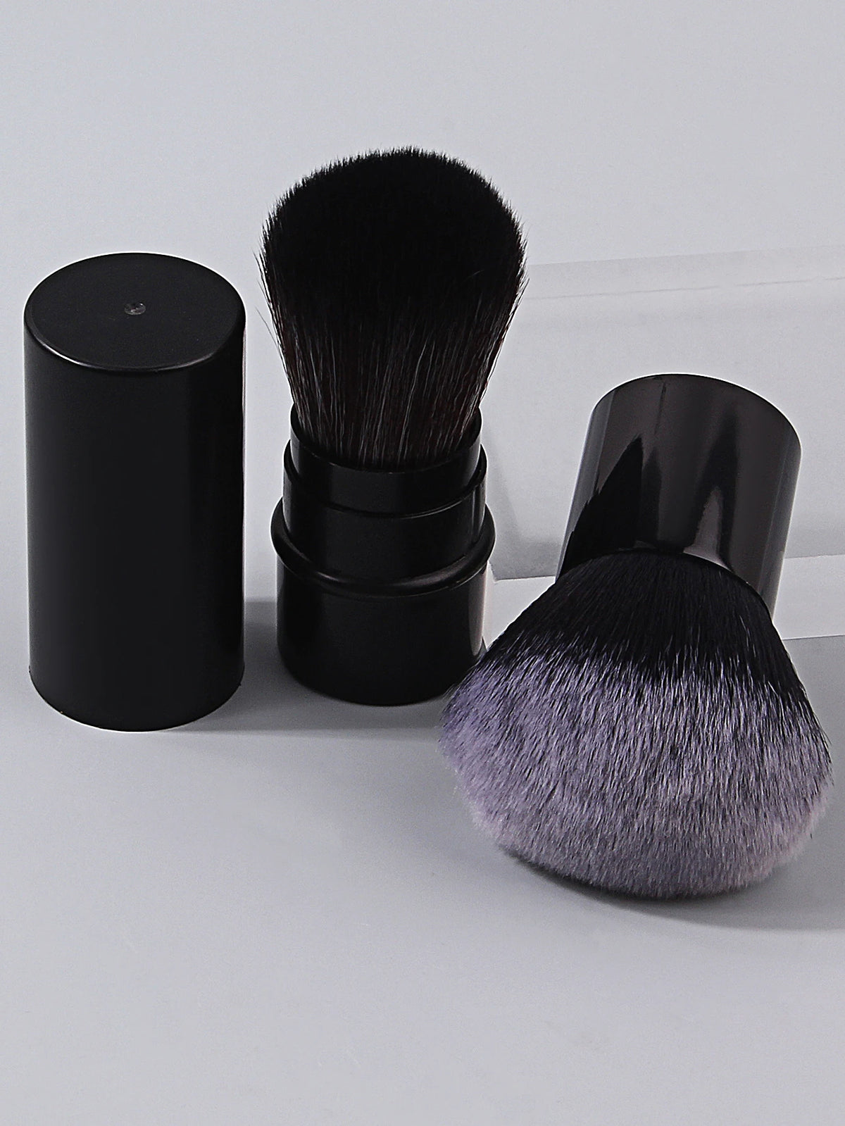 2-Pack Extendable Nail Dust Brush with Cover | Soft Bristle Nail Dust Brush QXL