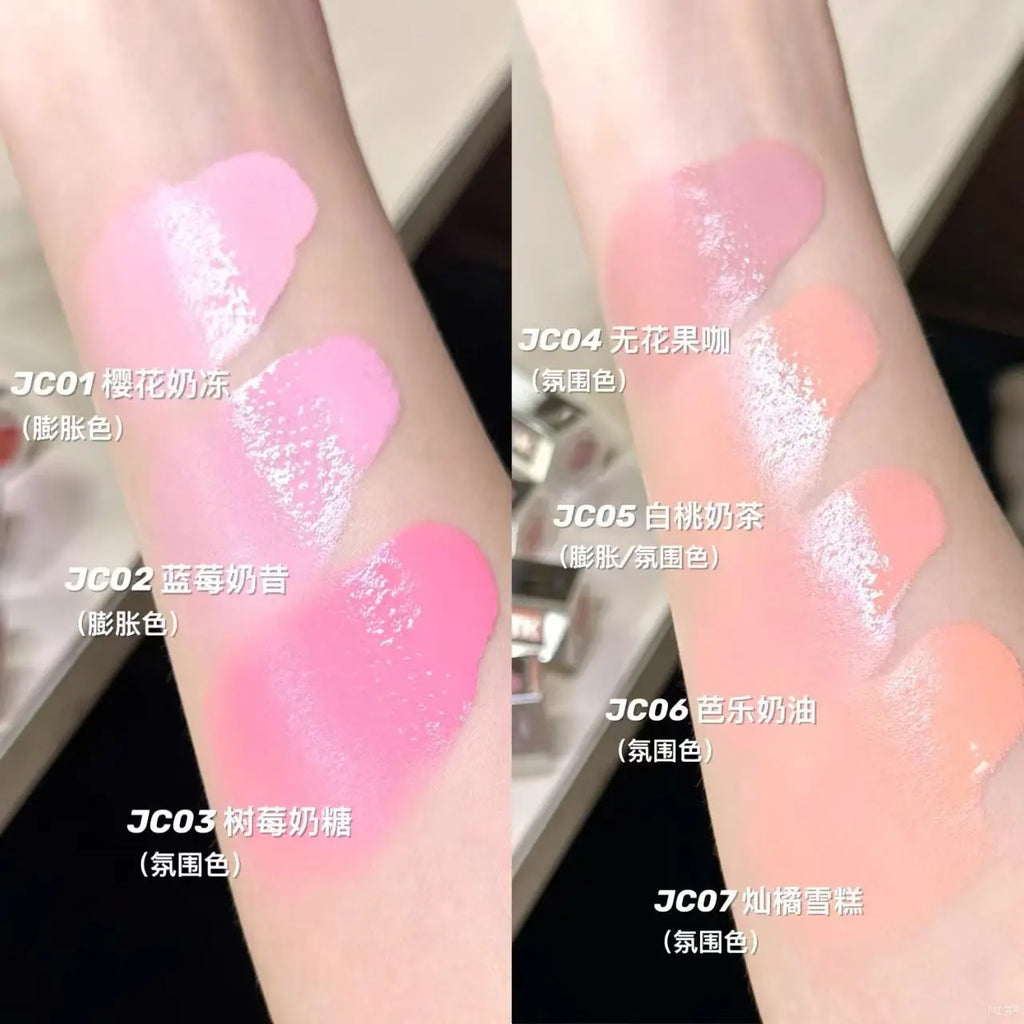 AZTK JC04 Water-to-Powder Liquid Blush | Matte Cheek Tint Liquid Blush QXL