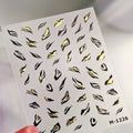 5D Holographic Y2K Nail Stickers | Star Moon Heart Decals