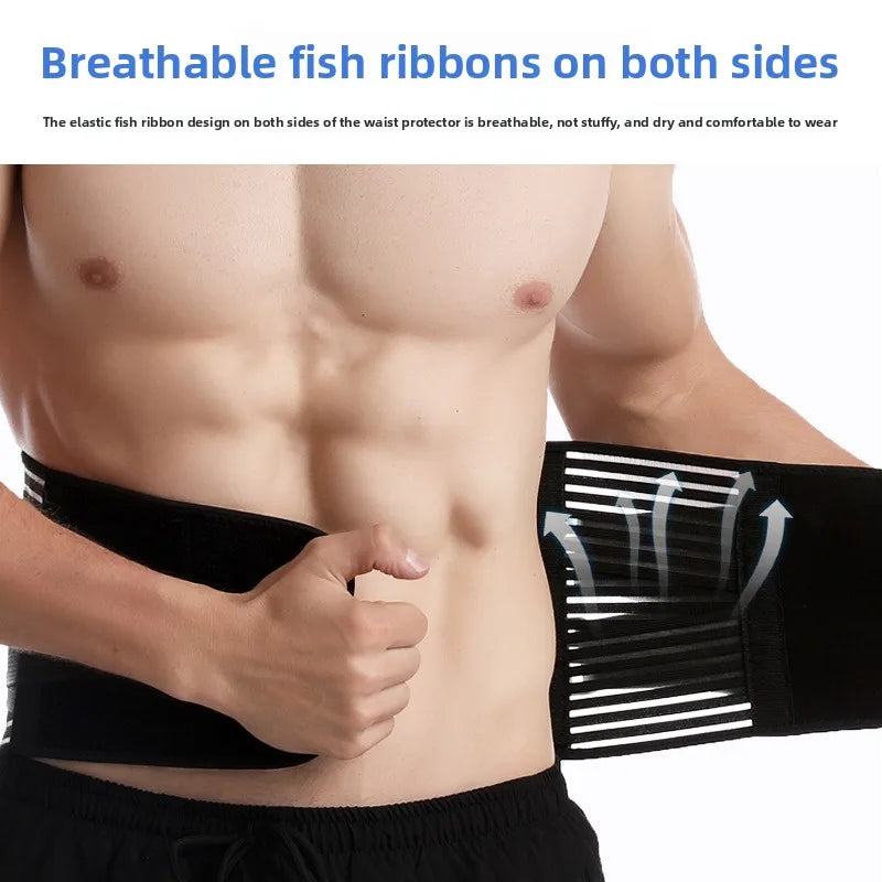 Lower Back Brace 6 Stays | Breathable Lumbar Support Belt Lumbar Support Brace QXL