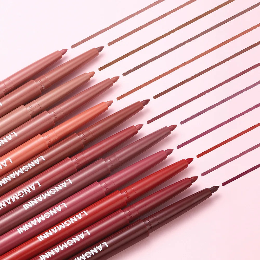 Matte Lipstick & Lip Liner Set | 24 Shades, Long-Lasting Lip Makeup Set QXL