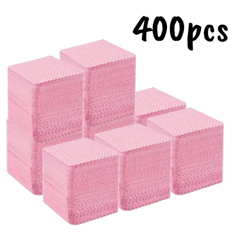Lint-Free Gel Nail Polish Remover Pads 20–600 Pcs + Pump Bottle Nail Remover Wipes QXL